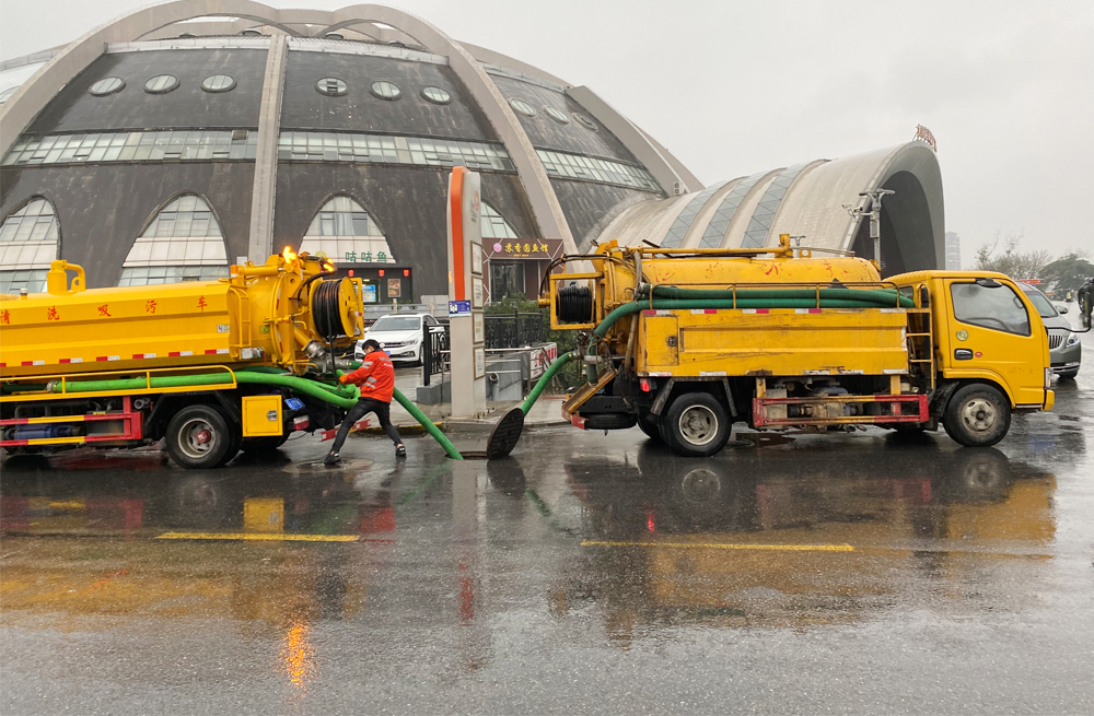271餐厅商场管道清淤