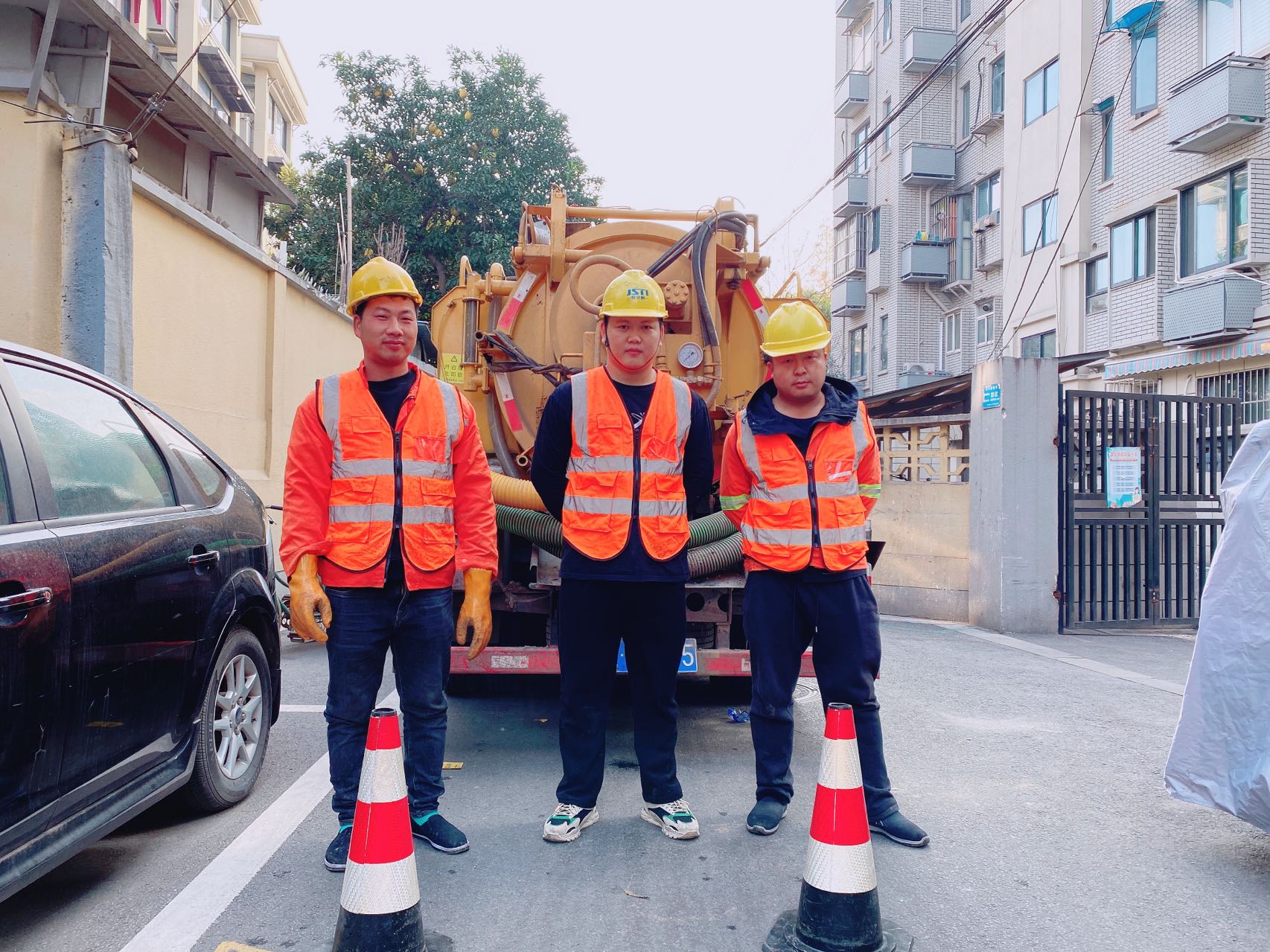 餐厅南京某小区管道清淤检测施工